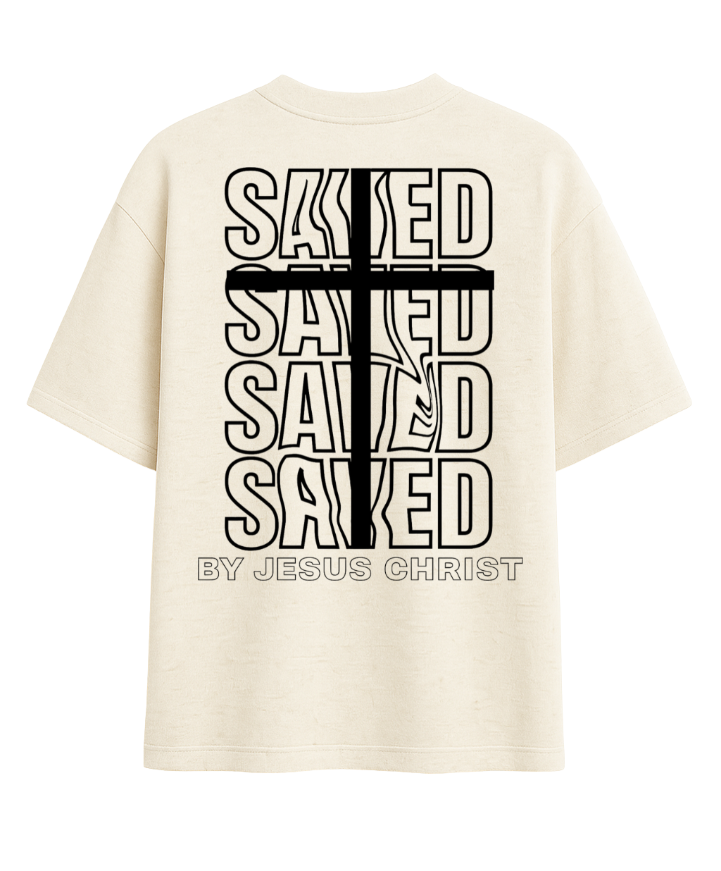 Oversized - Saved By Jesus Christ