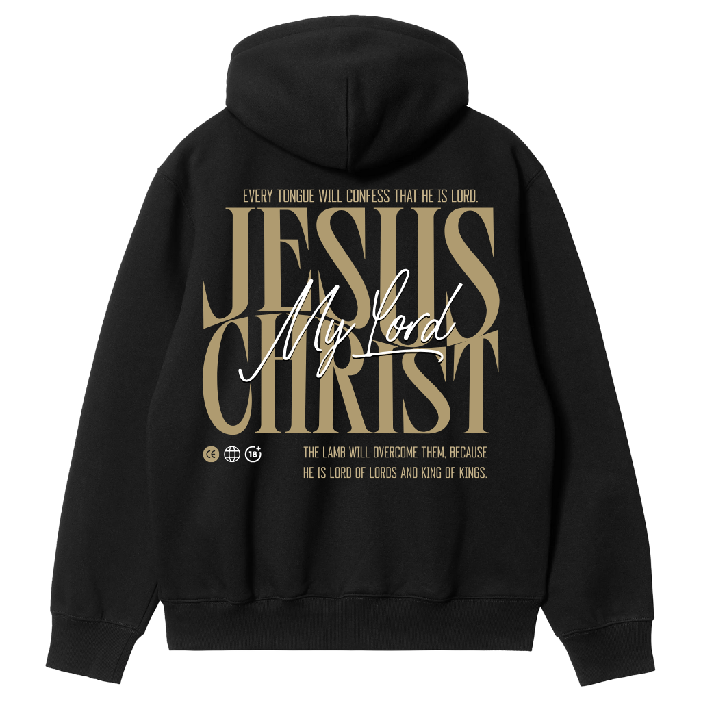 Moletom - Jesus Christ My Lord