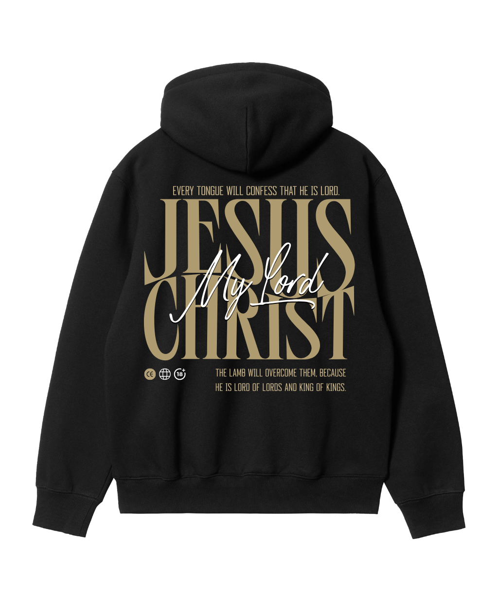 Moletom - Jesus Christ My Lord
